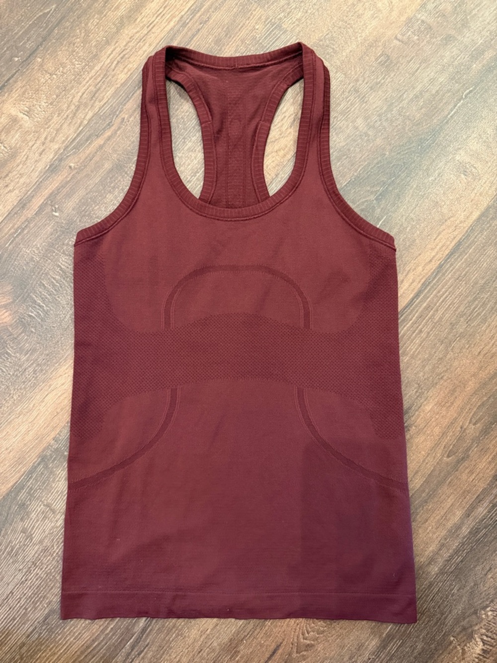 lululemon athletica Seamless Racerback Tank - Burgundy